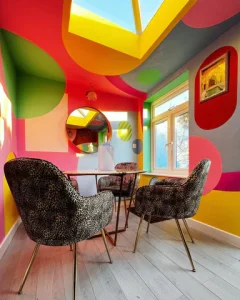 maximalist painting color drenching pigybak DIY projects