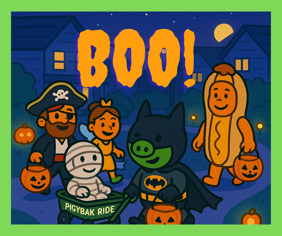 halloween neighborhood contractor app