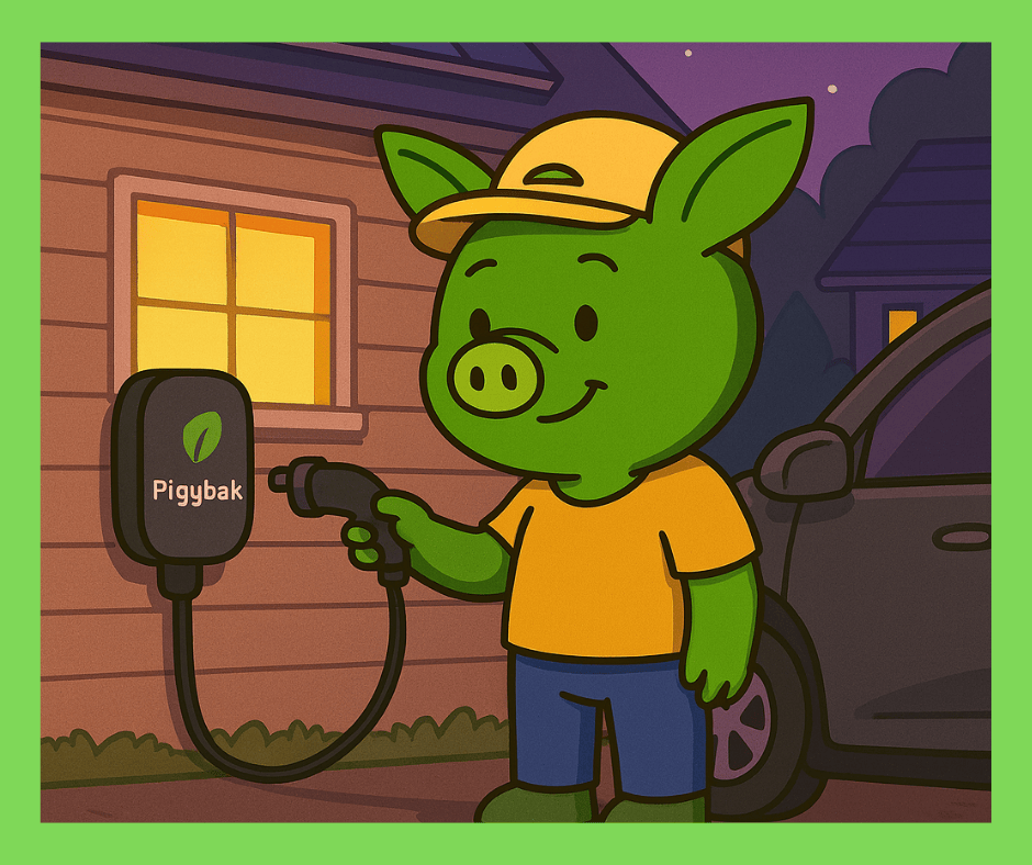 Oinkers EV charging station