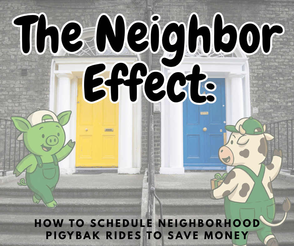 Neighbors coordinating home projects with a contractor schedule window to save money