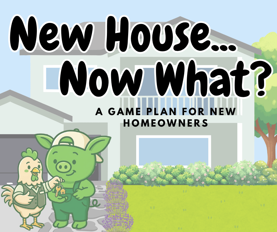 home maintenance checklist for new homeowners